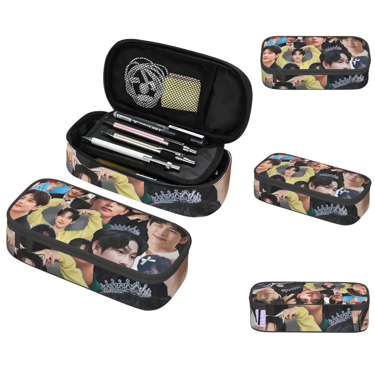 Yim Si Wan Kpop Federmäppchen für Kinder, Geschenke, Stiftbox, Bleistiftbeutel, Schreibwaren, Stifthalter-Tasche