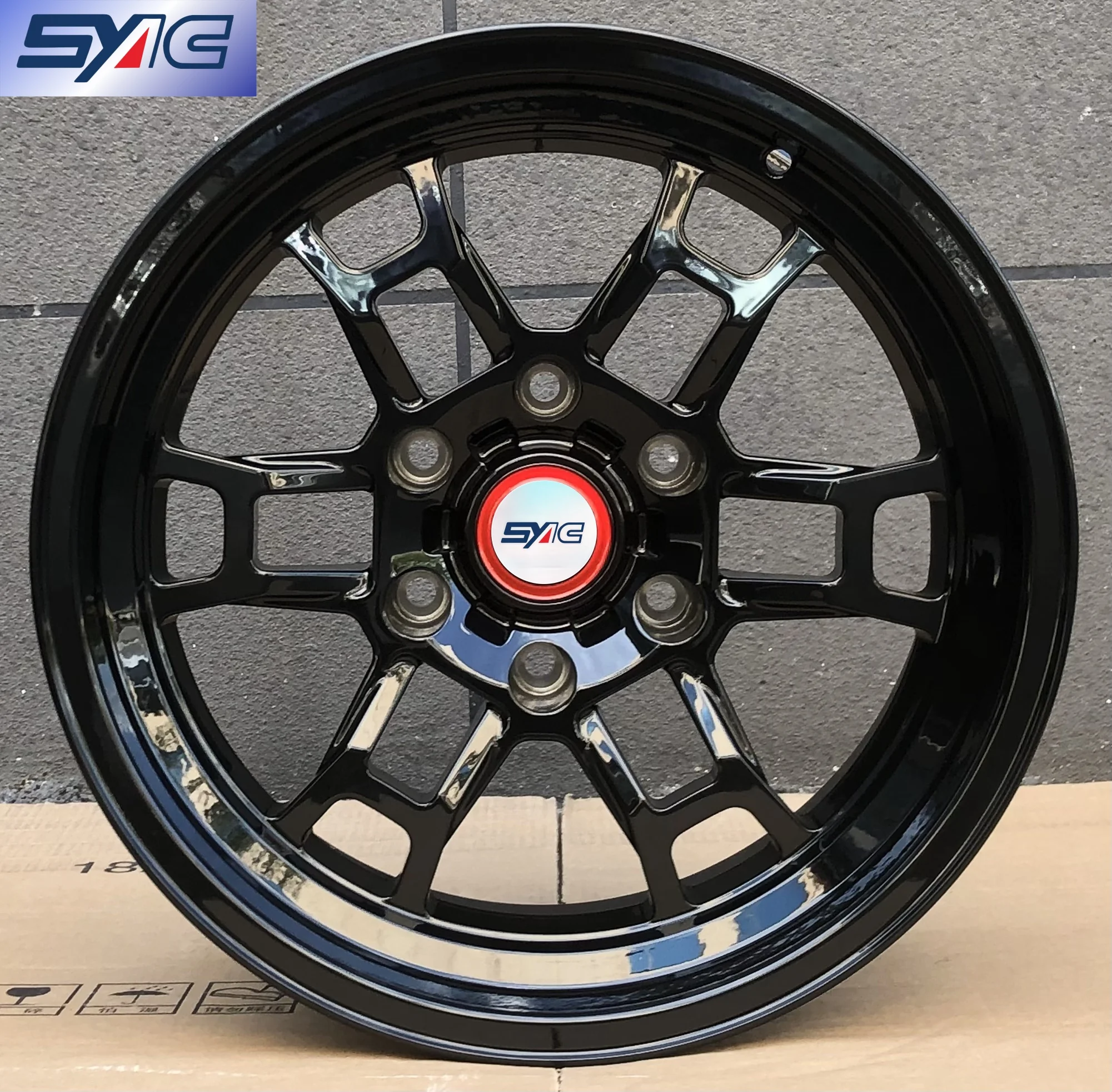 SYAC Customizes Forged 6061-T6 Duofu Strip 18-22 Inch Aluminum Alloy Passenger Car Wheels For X5E300 Corolla Tank Touareg