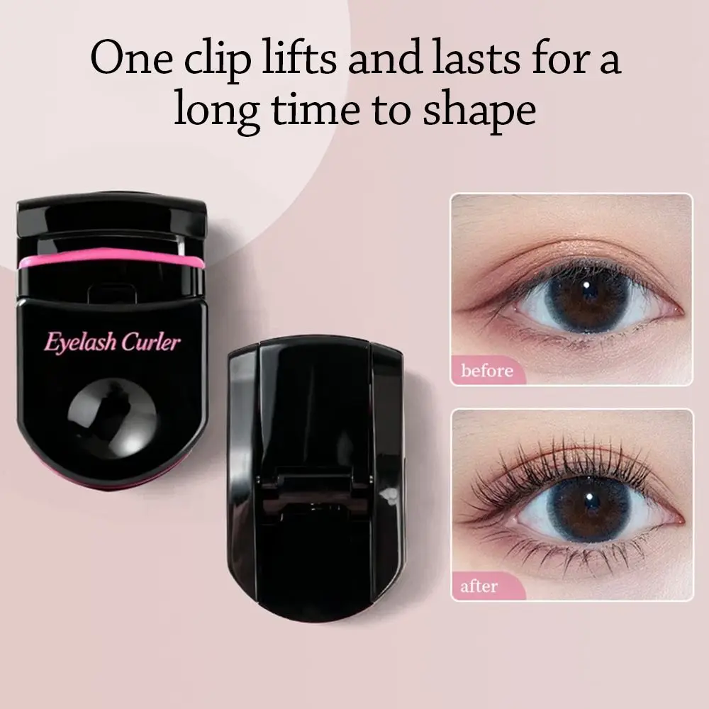 Natural Effect Eyelash Curler Cosmetic Tool Clip Wide-Angle Design Eyelashes Auxiliary Fit All Eyelash Shapes Eye Makeup Tools