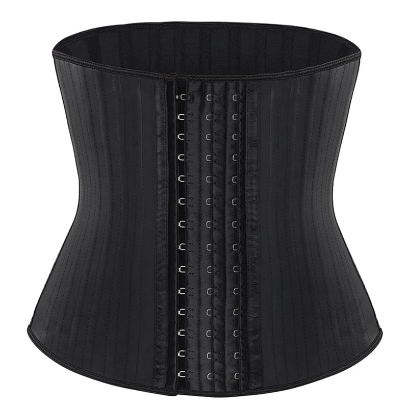 

30cm High 29 Steel Bone Latex Waist Trainer Underbust Corset Women Body Shaper Modeling Strap Tummy Girdles Slimming Belt