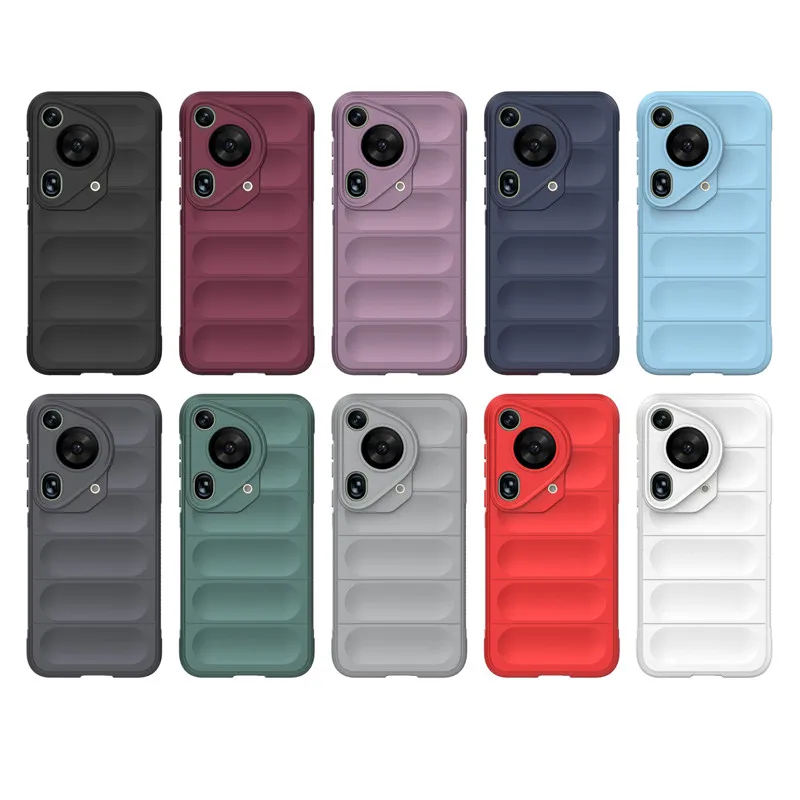 For Huawei Pura 70 Ultra Case Huawei Pura 70 Pro Plus Ultra Cover Original TPU Shockproof Phone Back Cover Huawei Pura 70 Ultra