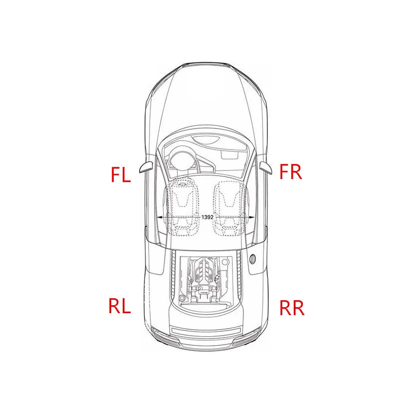 Car Door Glass Frame Opening Seal Rubber Sealing Strip For Toyota Land Cruiser Prado LC120 Lexus GX470 2003-2009 68151-60040