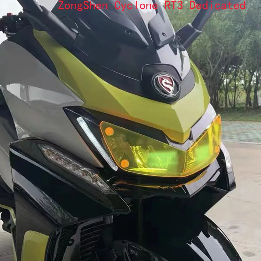 

New Motorcycle Fit Cyclone RT3 Headlight Protection Headlight Lampshade For ZongShen Cyclone RT3 Dedicated