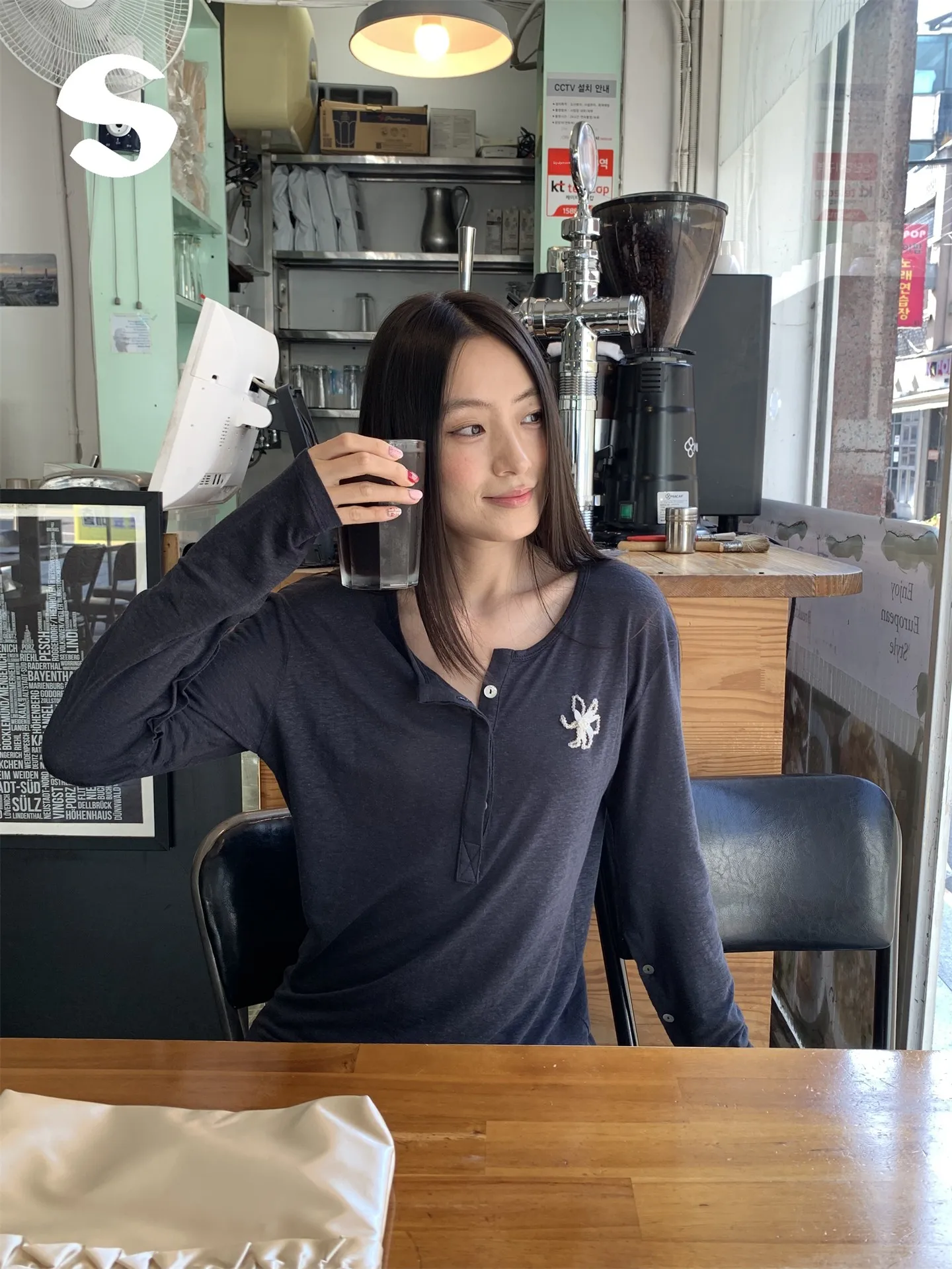 

Sp at Korean Sle Женская длинная свековая тонкая основа irt Внутренняя одежда Длинная футболка Мягкий приятный для кожи повседневный топ