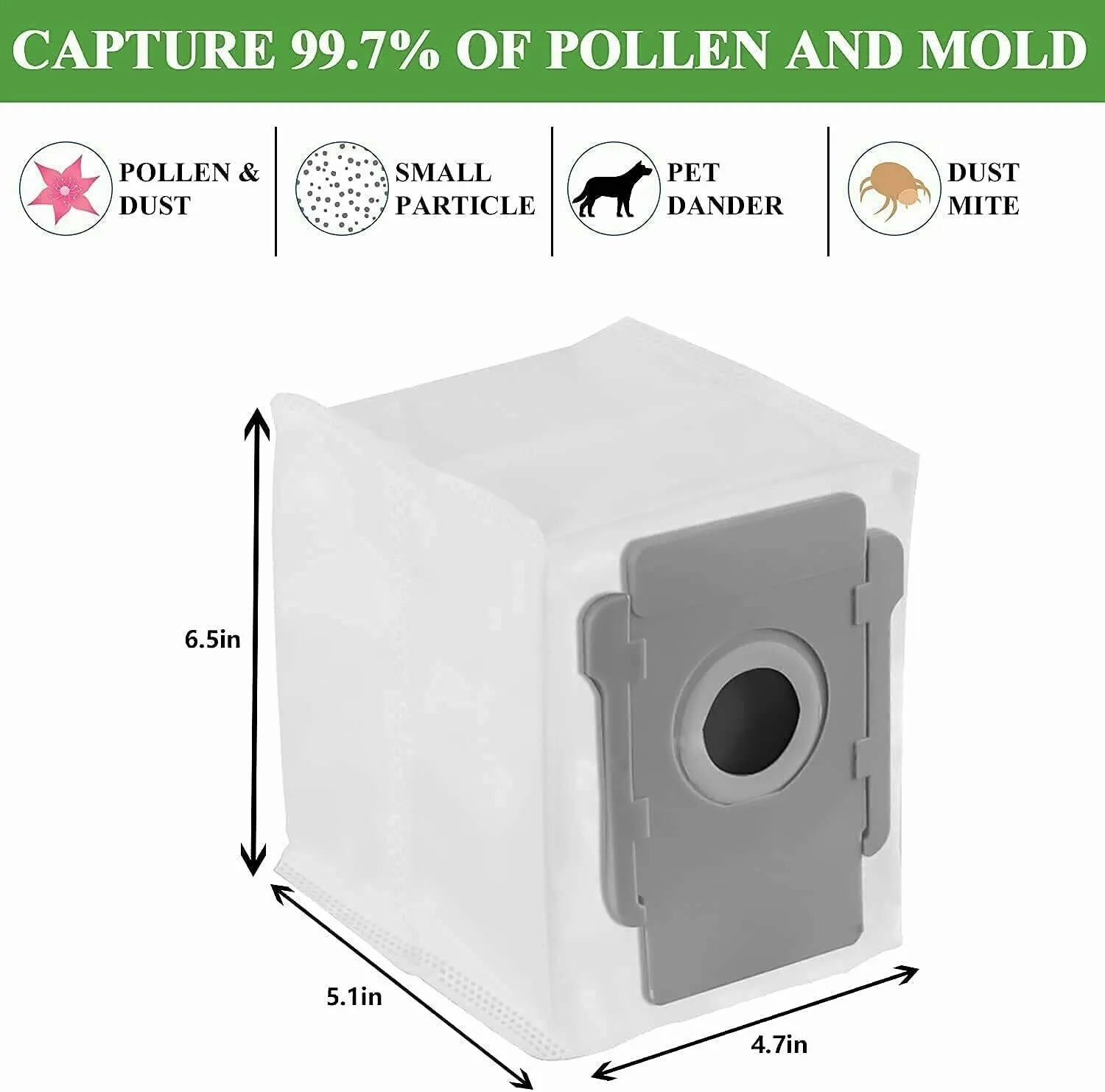 For Irobot Dust Bag…