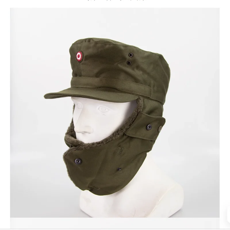Austrian Army-issued Winter Insulated Soldier Cap Field Cap Mountain Cap