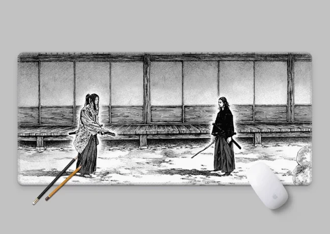 

Коврик для мыши Rogue Castle, ультра большой киберспортивный шелковый гладкий водонепроницаемый коврик для мыши из натурального каучука, настольная настройка, аксессуары для геймеров, клавиатура