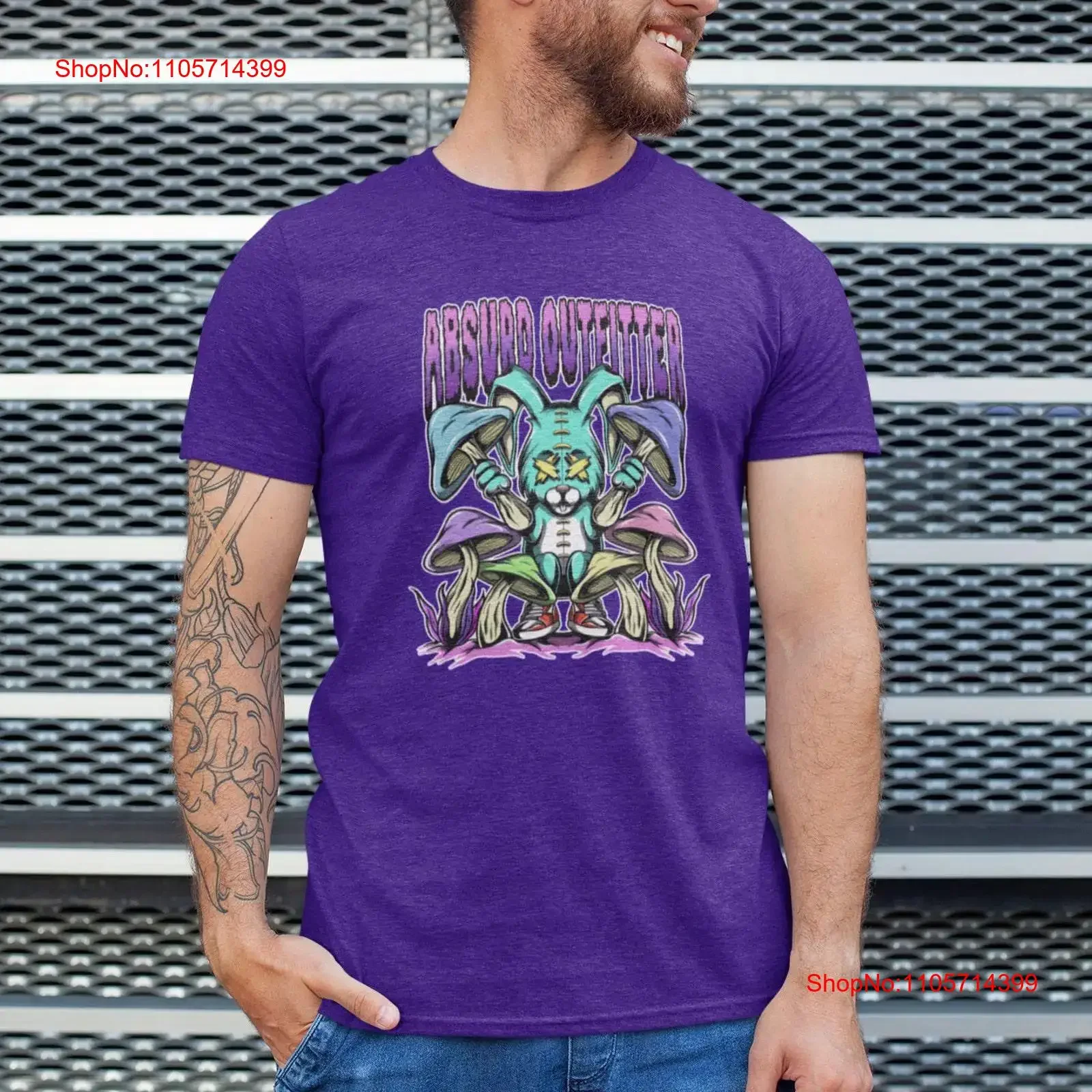 Absurd Outfitter Funny Ultrasoft Premium Airlume T Shirt vintage Washed Unisex Casual designer clothes homme Stretched Soft