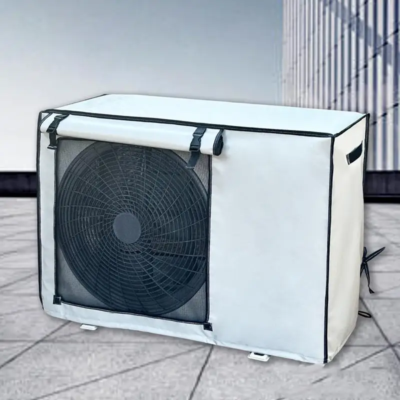 

Крышка переменного тока для внешнего блока Крышка блока переменного тока Дышащая водонепроницаемая крышка кондиционера Оксфорд