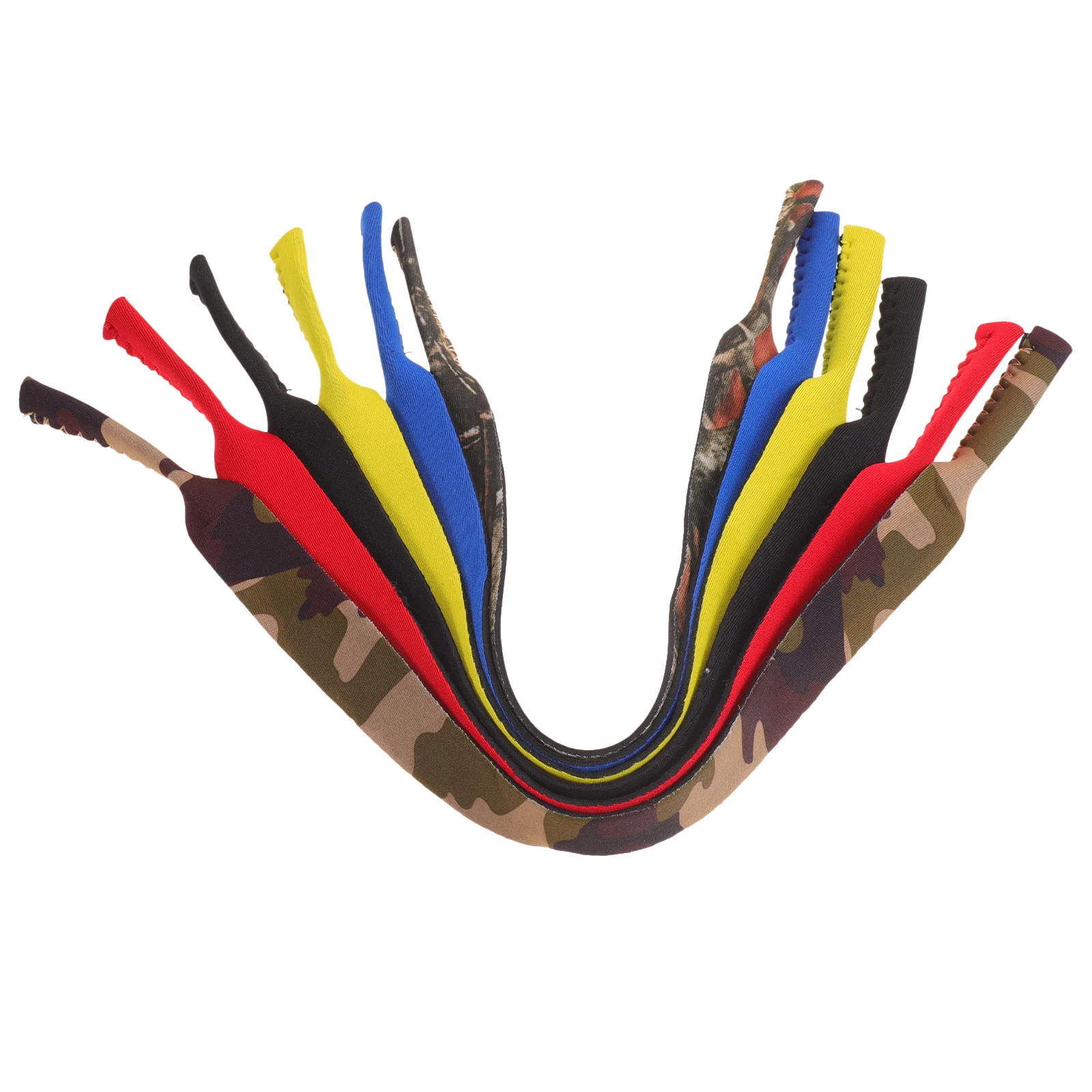 

6pcs Sports Glasses Eyeglass Strap Sunglasses Chain Neoprene Lanyards Anti Slip Diving Material Outdoor Blue Red Yellow Black