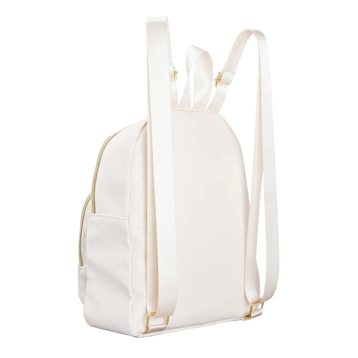 Beige Classic Large Capacity Backpack For Women