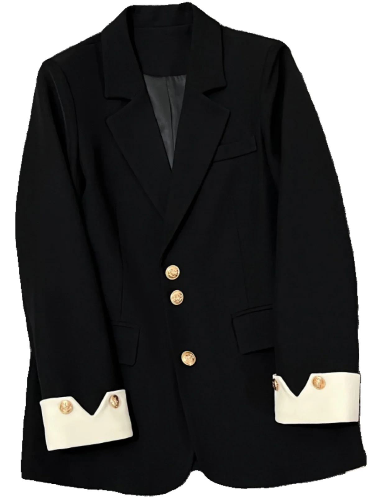 スプライスヘビーチェーンフォールドPUレザーボディコンワークウェア秋シングルボタンピュアシークインシルエットアタイアライトウエストクローズド