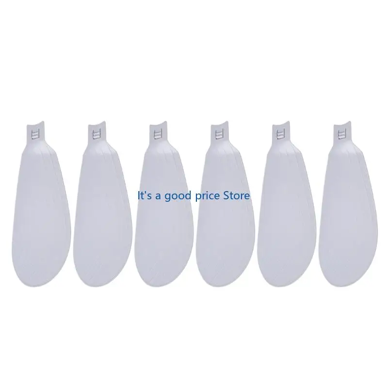 6Pcs ABS Plastic Fan Blade 22.50Cm Length For 40W E27 Hanging Fan Light Replacement Parts