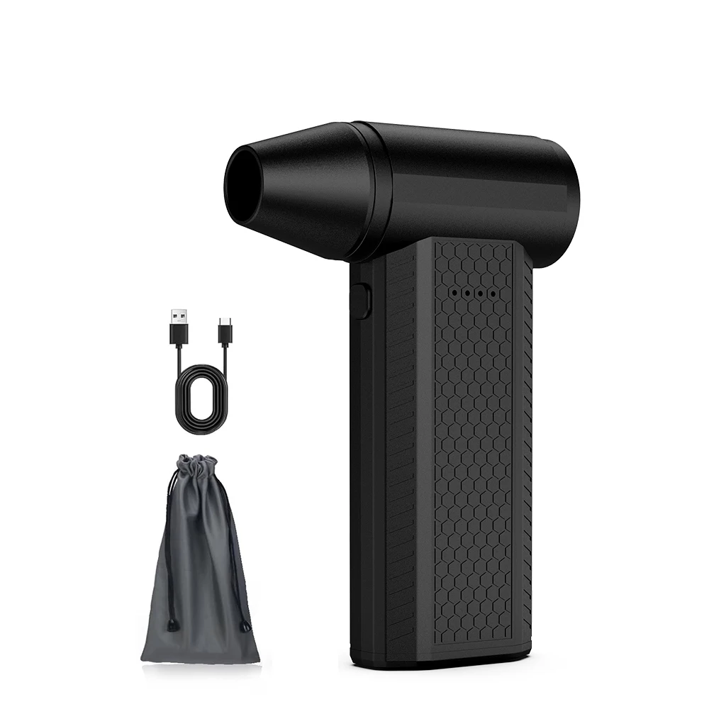 

Powerful Air Blower 130000Rpm 4 Wind Speeds Adjustable Turbo Blower Cordless Compressed Air Duster Type-C Charging Cleaning Tool