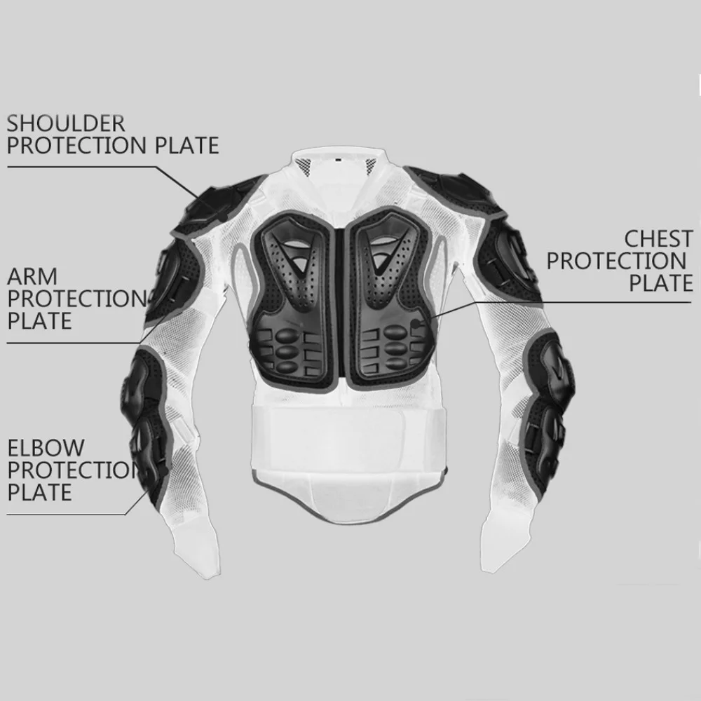 Armadura de ciclismo para motociclismo off-road, armadura anti-queda, engrenagem protetora esportiva, roupas transfronteiriças