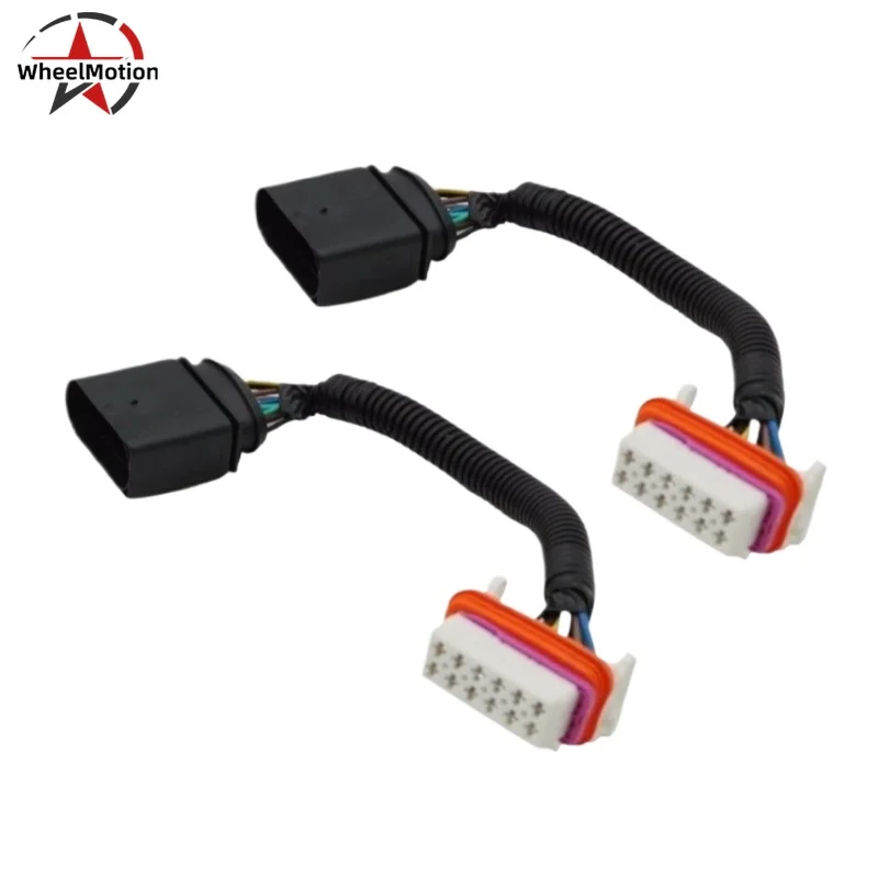 

2 шт. OEM 7L6971071A адаптер жгута проводов фар для Volkswagen Touareg Porsche Cayenne 2003 2004-2007 2004 2005 2006