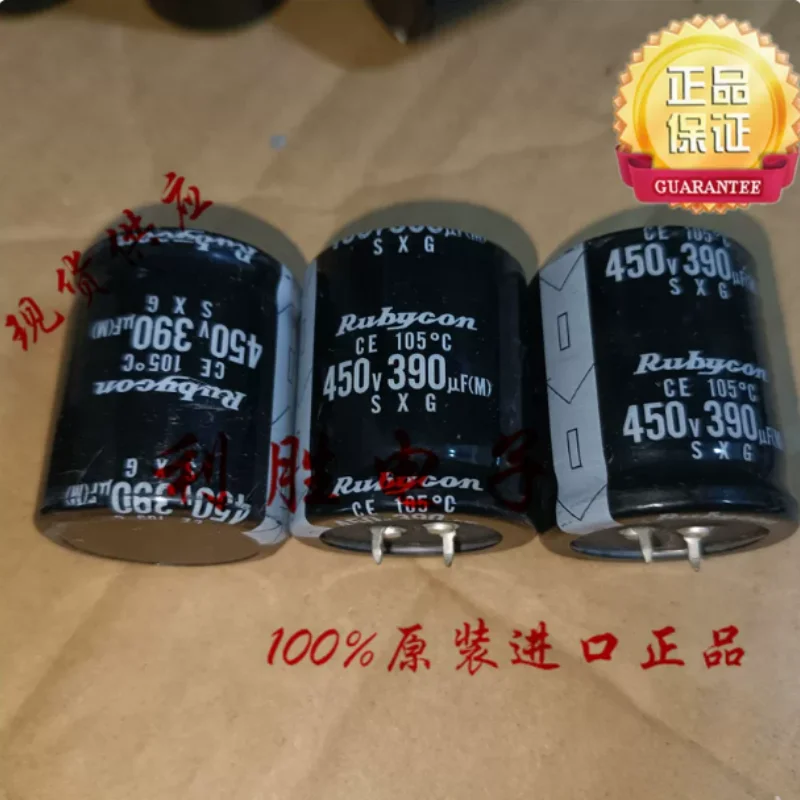 5-30-pecas-capacitor-japones-rubycon-390uf-450v-450v390uf-35-40-sxg-com-revestimento-externo-em-formato-de-flor