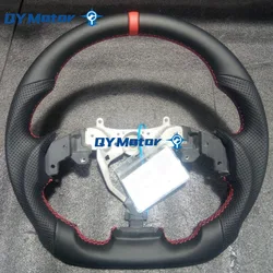 Leather Steering Wheel Fit For Lexus IS250 IS300 IS350 ISF F-Sport 2006 2007 2008 2009 2010 2011 Red