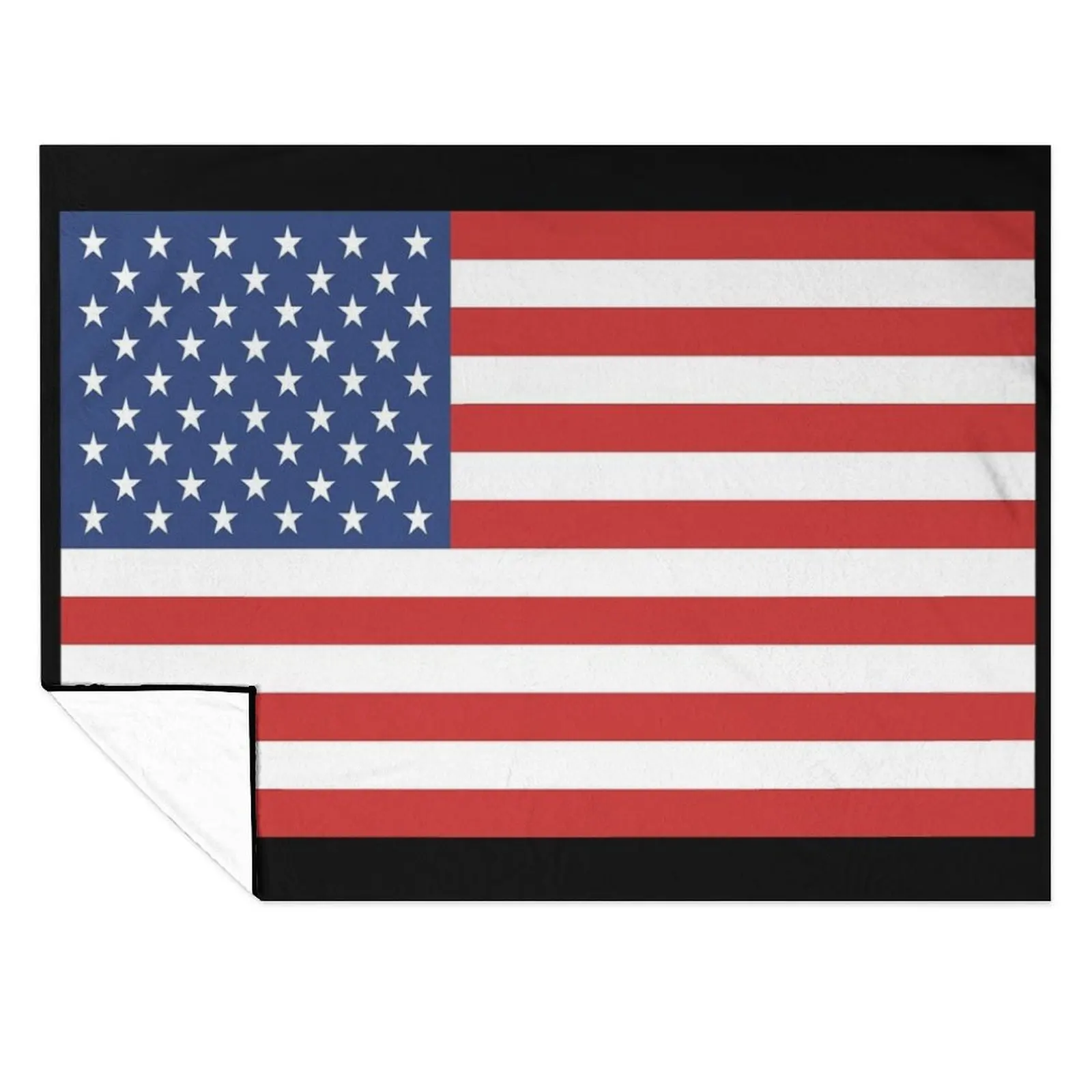 

the american flag pattern Throw Blanket Multi-Purpose blankets ands bed plaid Blankets