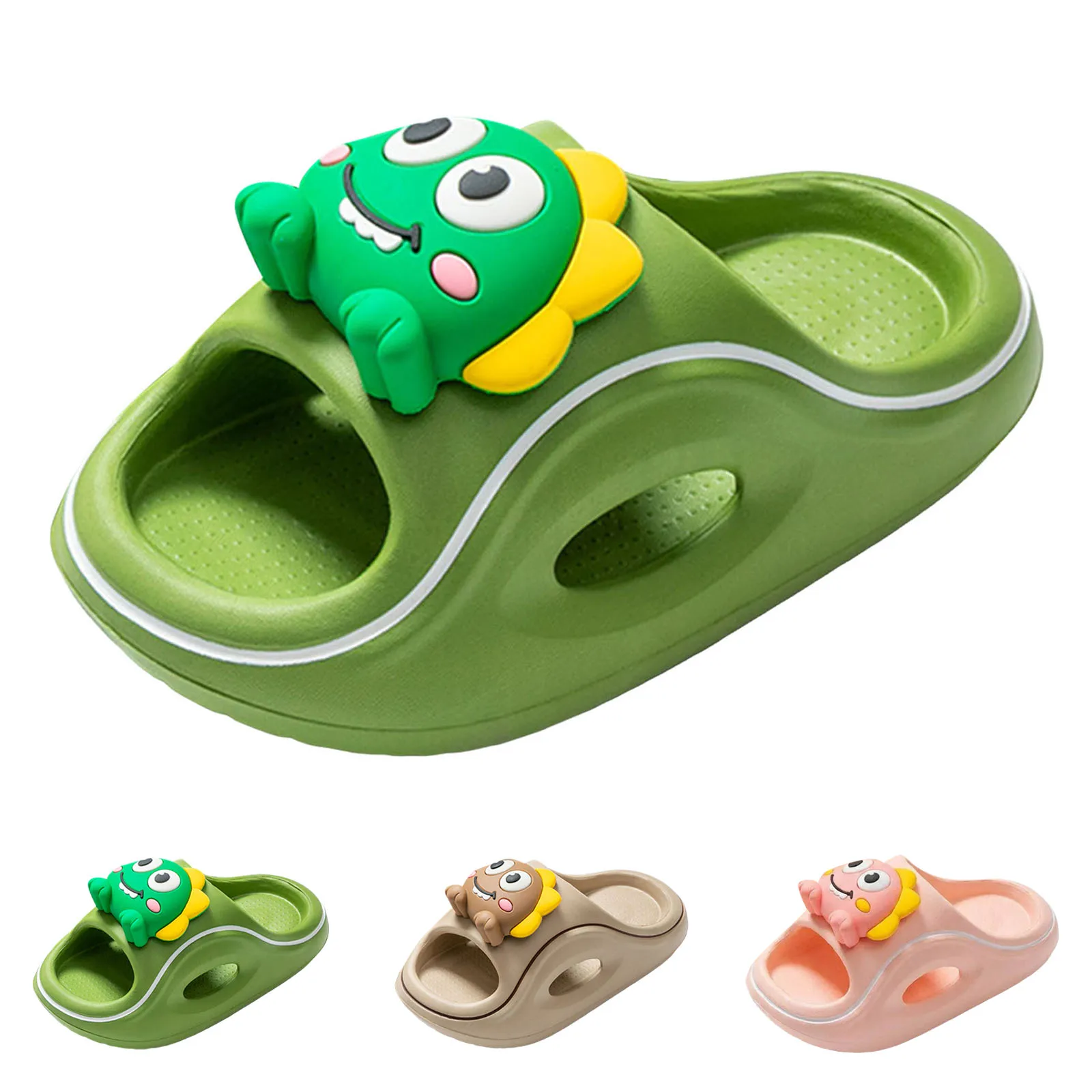 

Girls Slippers Cute Cartoon Turtle Kids Slippers Cartoon Sandal Soft Non Slip Household Slippers Cute Slippers for Girls