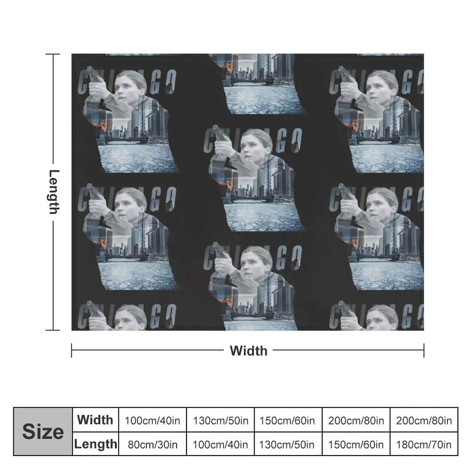 Erin Lindsay from Chicago P.D and Chicago Fire Throw Blanket Thins Sleeping Bag decorative Cute Plaid Blankets