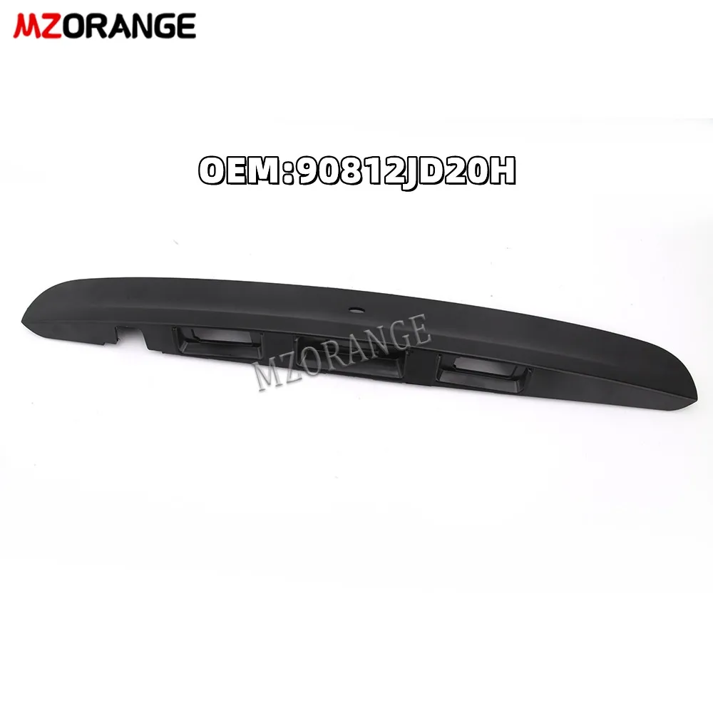 Rear Tailgate Boot Handle Trunk Door Cover For Nissan Qashqai J10 2007-2014 90812JD20H With Key Camera Car Accessories