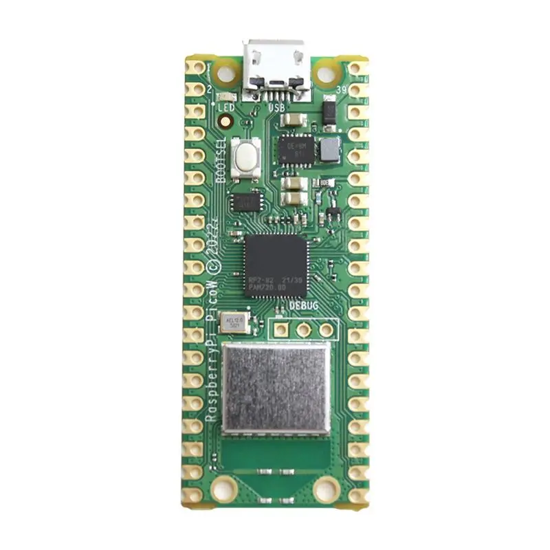 Mega Sale For Raspberry Pi Pico W Board with Wireless WIFI Module RP2040 Development Board Supports Micro-Python Welded