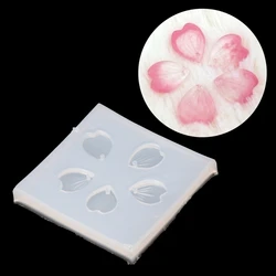 Silicone Mold Cherry Blossom Petal Pendant Mold For DIY Handwork Jewelry Finding Making Tools