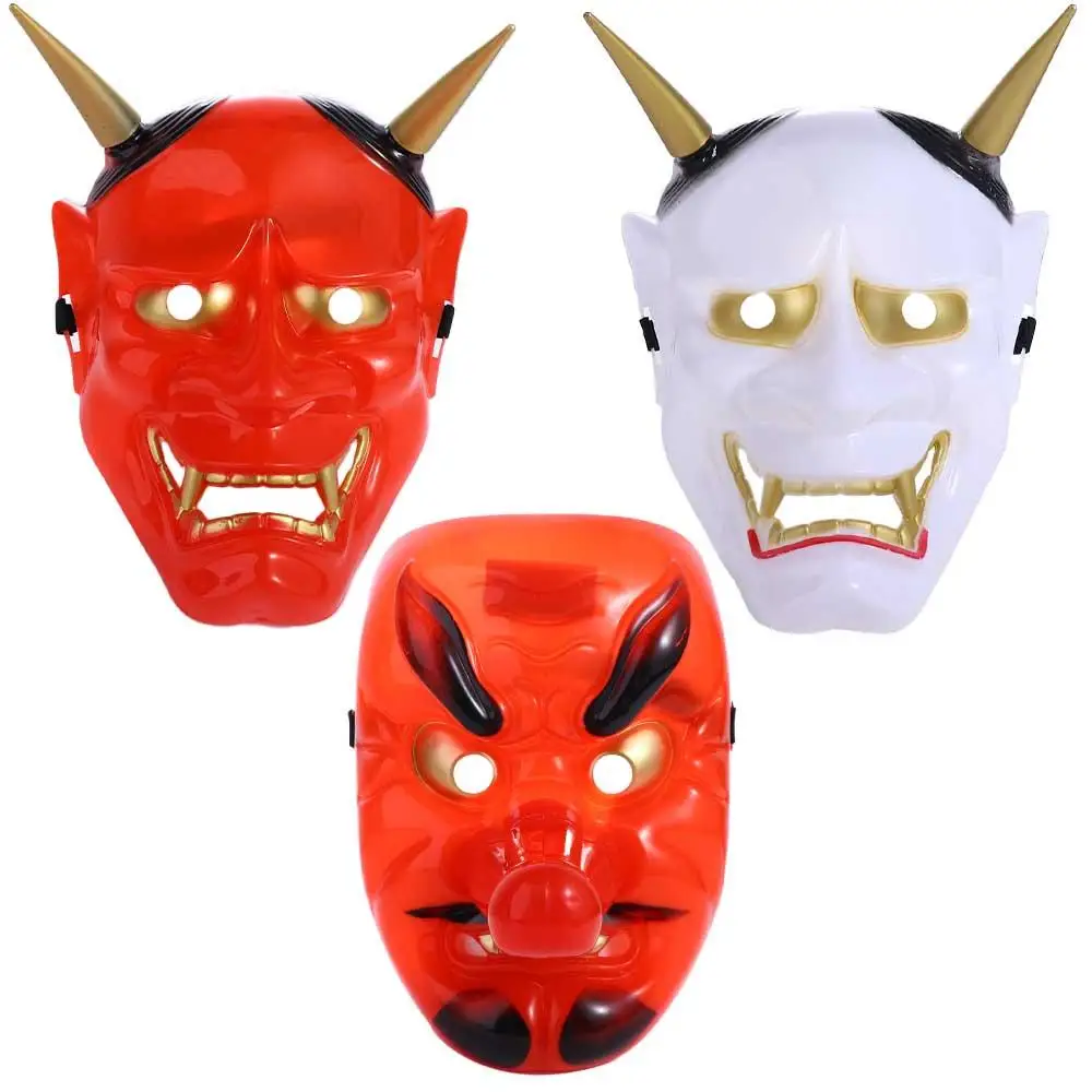 Cosplay Accessory Halloween Toys For Women Men Decoration Prop Ghost Hannya Mask Costume Prop Makeup Props Mask Halloween Mask