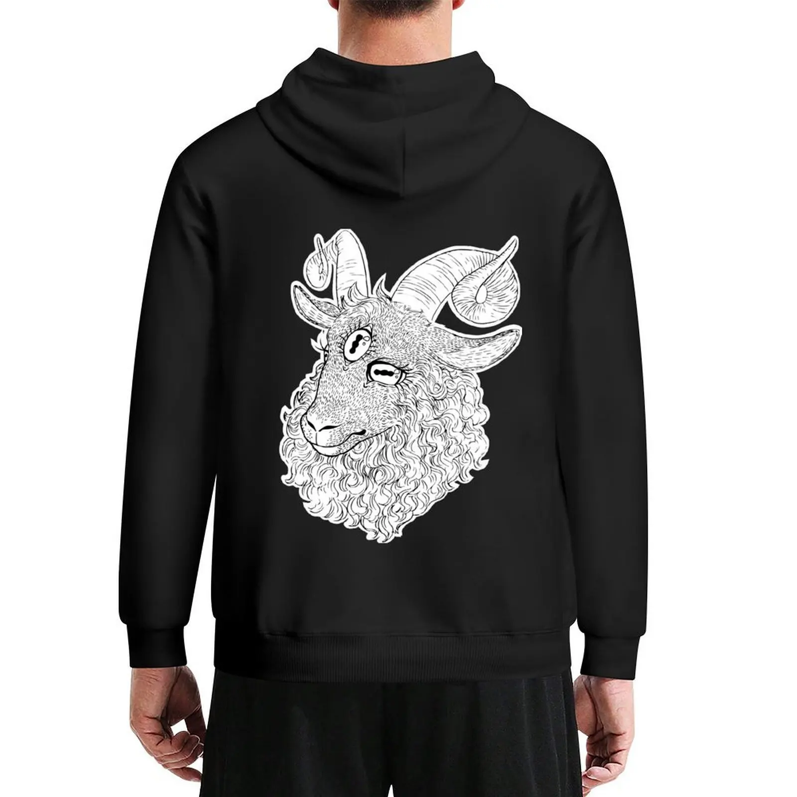 

Goat Hoodie mens designer clothes aesthetic clothing autumn new products autumn jacket men man hoodie
