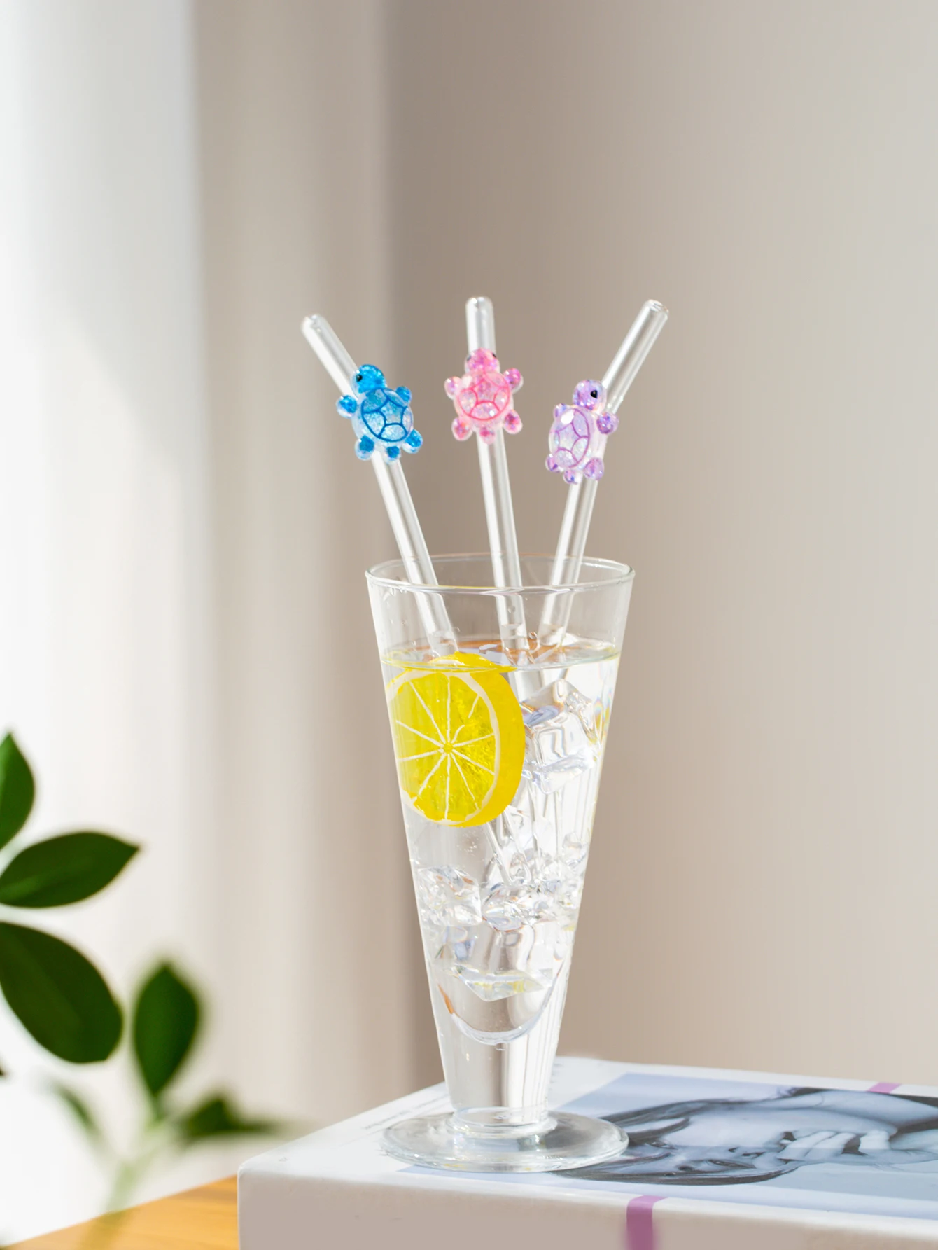 1/3/6 SZT. Szklane słomki z mo – Reusable Straw recenzja i cena