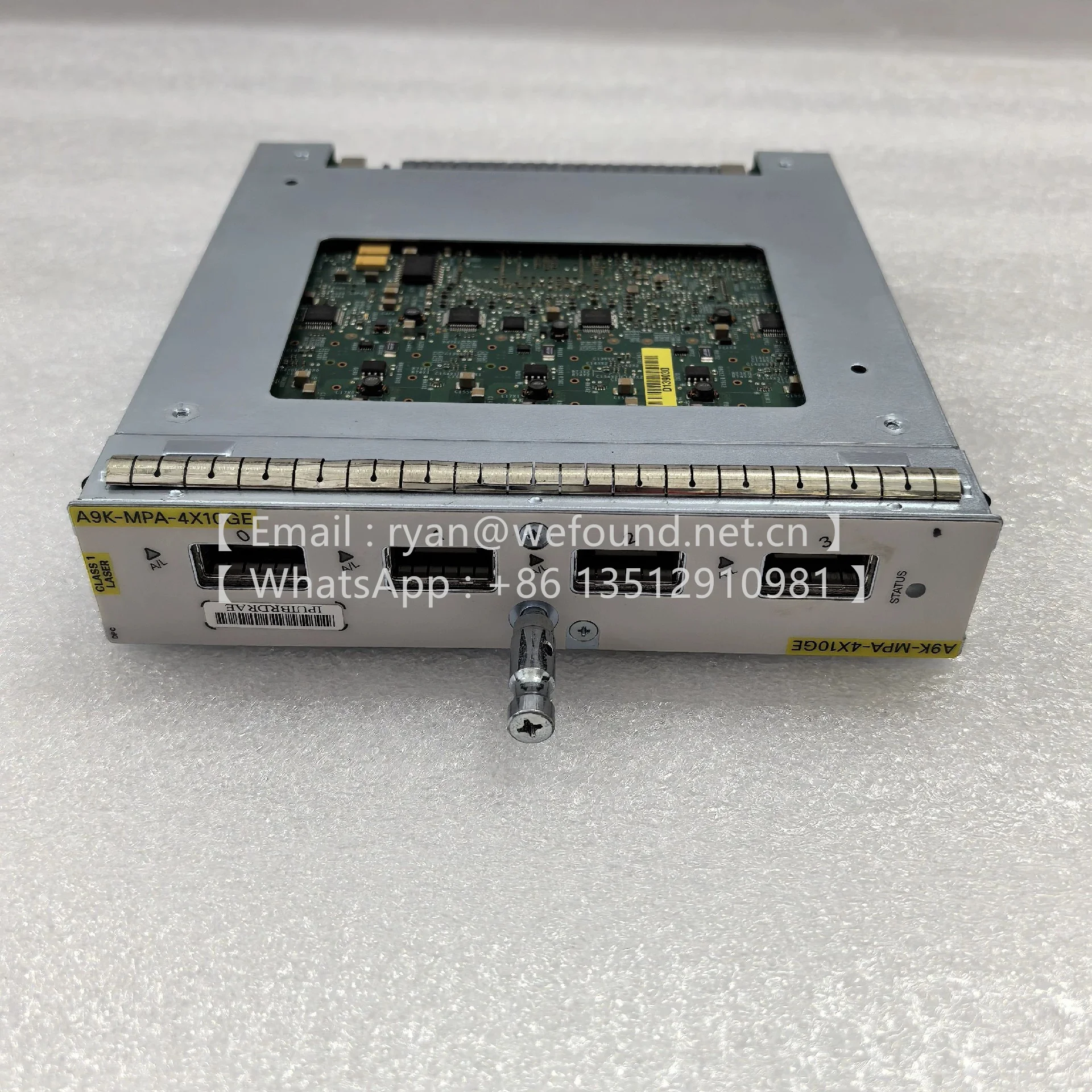 A9K-MPA-4x10GE ASR 9000 Series modular line cards and modular port adapters