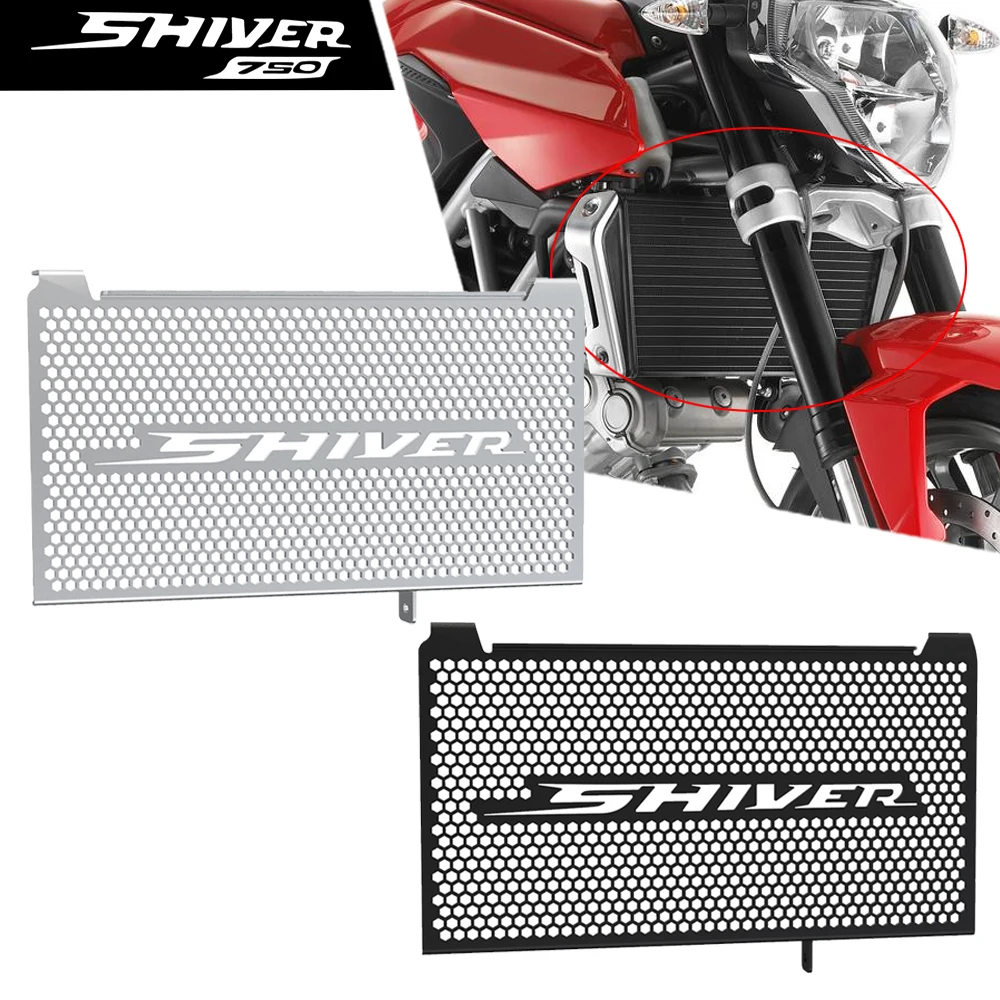

Motorcycle Accessories For Aprilia Shiver SL 750 SL750 2007-2017 2016 2015 2014 2013 Radiator Grille Guard Grill Cover Protector