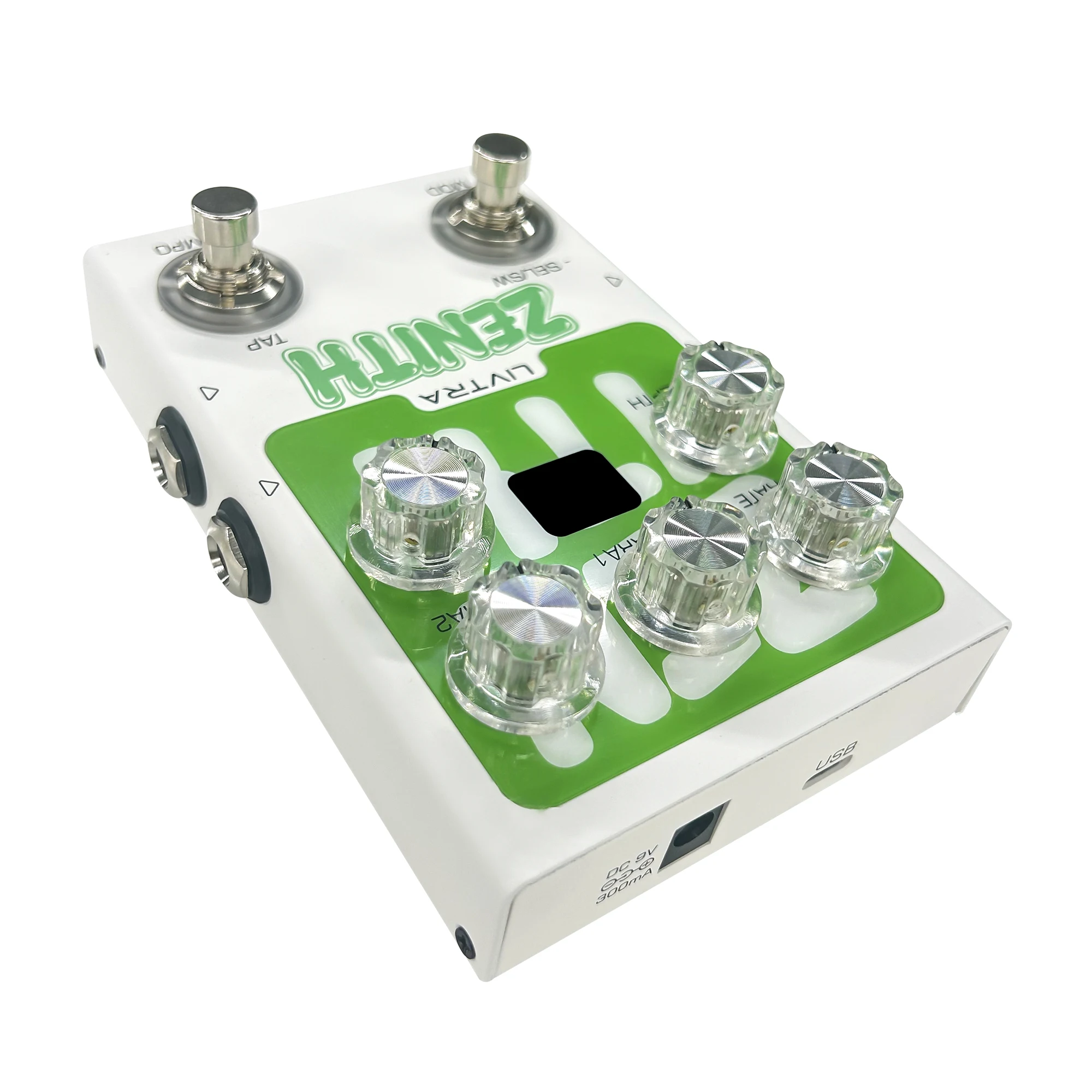 LIVTRA ZENITH Stereo Mod Pedal, 9 Hi-Fi Effects, True Stereo I/O, Tap Tempo, USB Recording for Electric Guitar - view 3