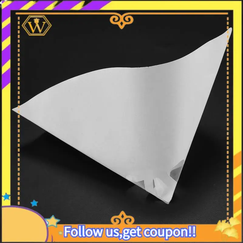 أحدث 150 حزمة من مصافي الطلاء المخروطية 100 ميكرومتر مع 3 قطع من قمع السيليكون، فلتر طلاء 100 ميكرومتر مع نايلون ناعم #2