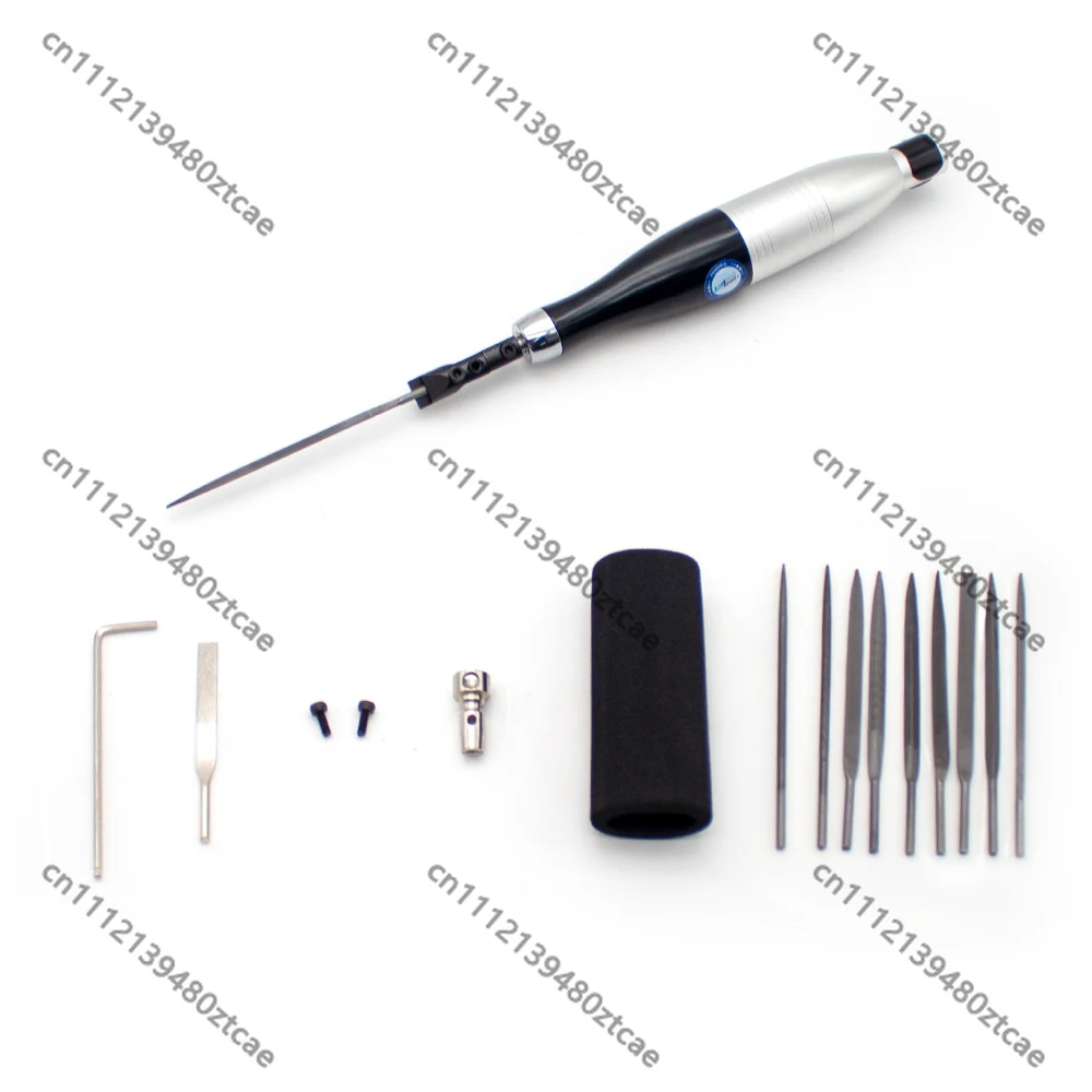 Electric Ultrasonic Die Grinder 23000RPM 1MM Stroke Reciprocating File Polishing Tool Mini Portable Grinding Polisher Machine