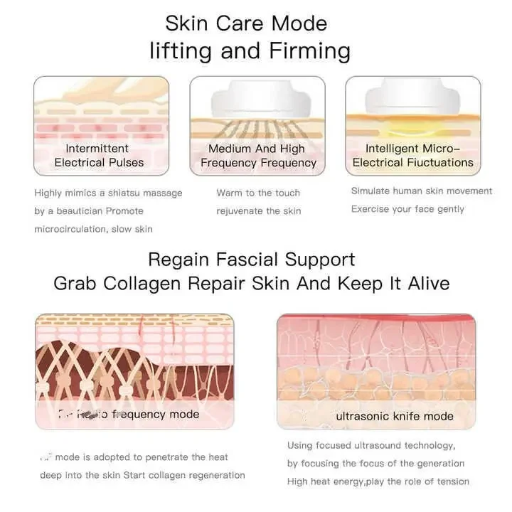 Ems  Current Lifting Face Muscle Stimulator For Wrinkles Removal New Product Face Beauty Equipment