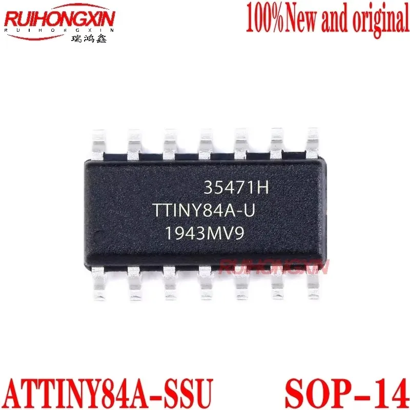 Original ATTINY84A ATTINY84A-SSU SOP-14 8-bit embedded-microcontroller chip