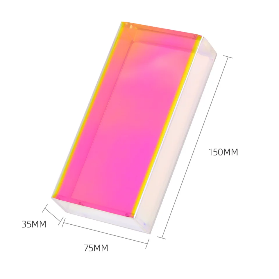 Acrylic Eyelash Storage Box Eyelash Organizer Storage Pallet Lash Tweezers Lash Stripe Display Pad Eyelash Stand Holder