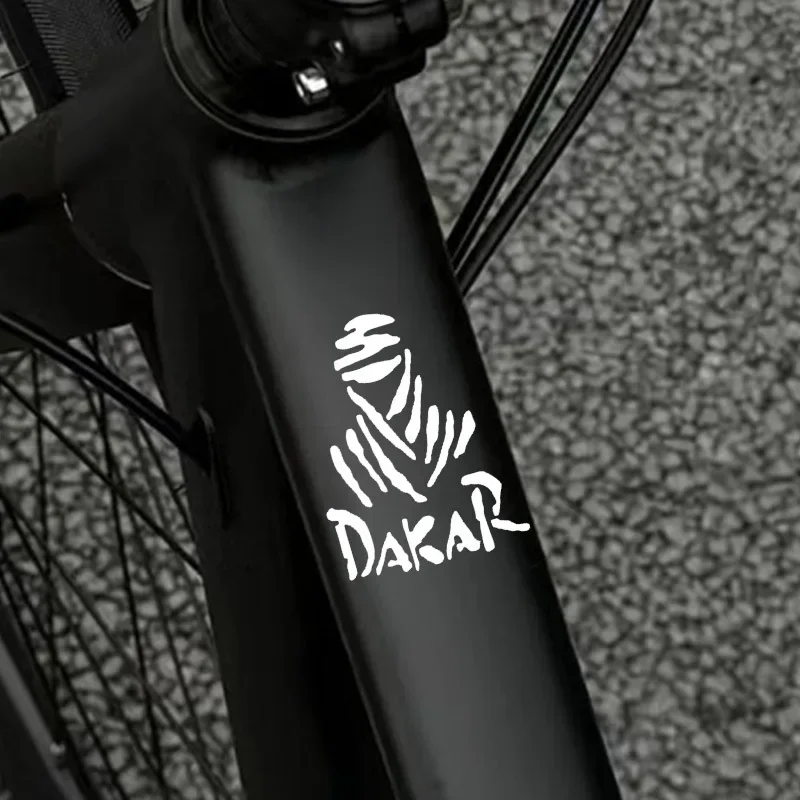 Dakar Rally Themed Waterproof Vinyl Stickers for Motorcycle Fuel Tanks Helmet Visors Adventurous Rally Decor Accessories