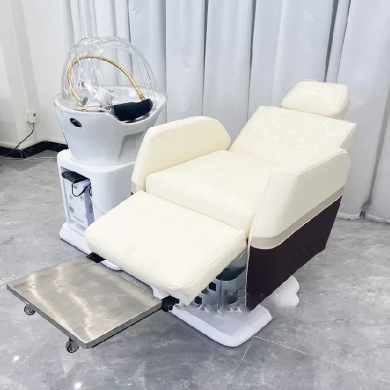 

Nordic Shaving Chair Commercial Luxury Chairs Salon Basin Beauty Shampoo Stand Spa Cosmetic Room Cama Abatible Hair Washing