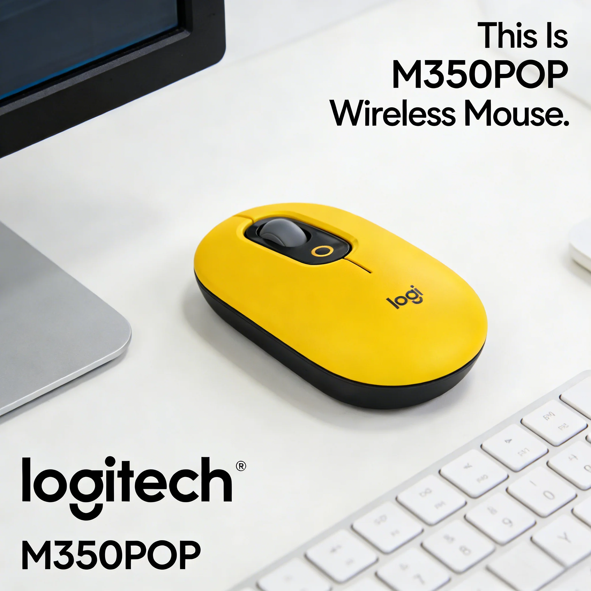 

Logitech M305POP Mini Bluetooth Mouse 24 Months Battery for Study