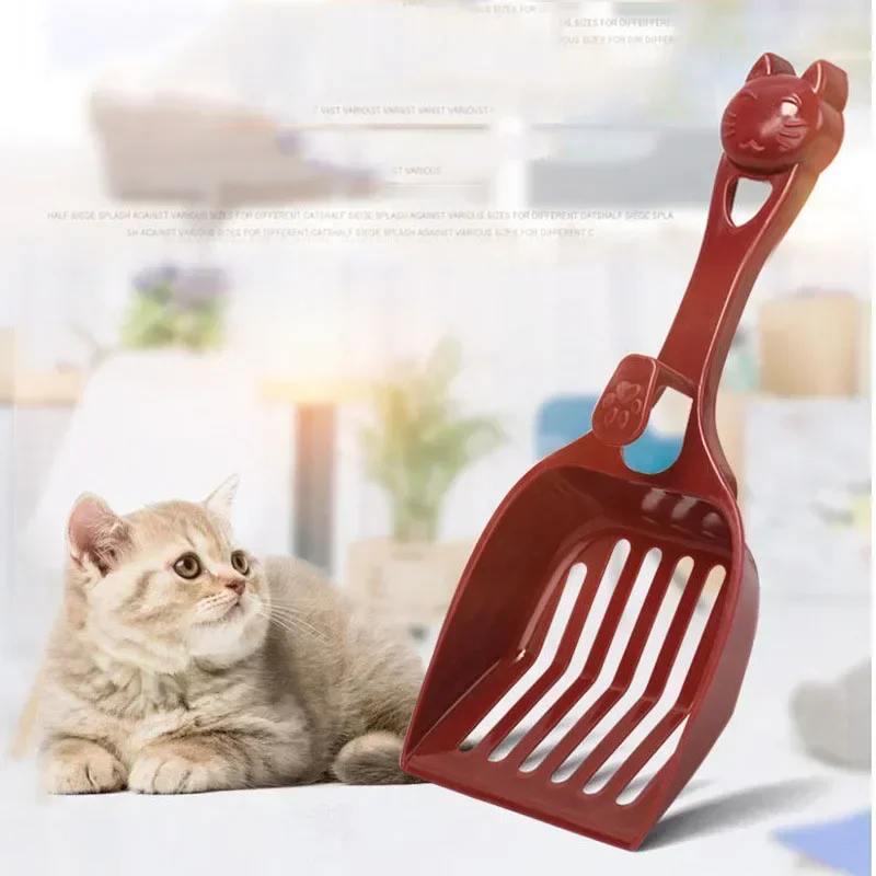 

Pet Dog Cat Plastic Cleaning Tool Puppy Kitten Litter Scoop Cozy Sand Scoop Poop Shovel Product for Pets Cat Supplies