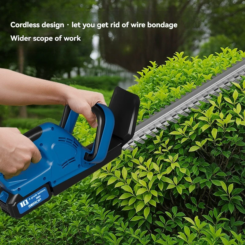 High Power Lithium Battery Hedge Trimmer for Landscaping Pruning Tea Picker Garden Tools