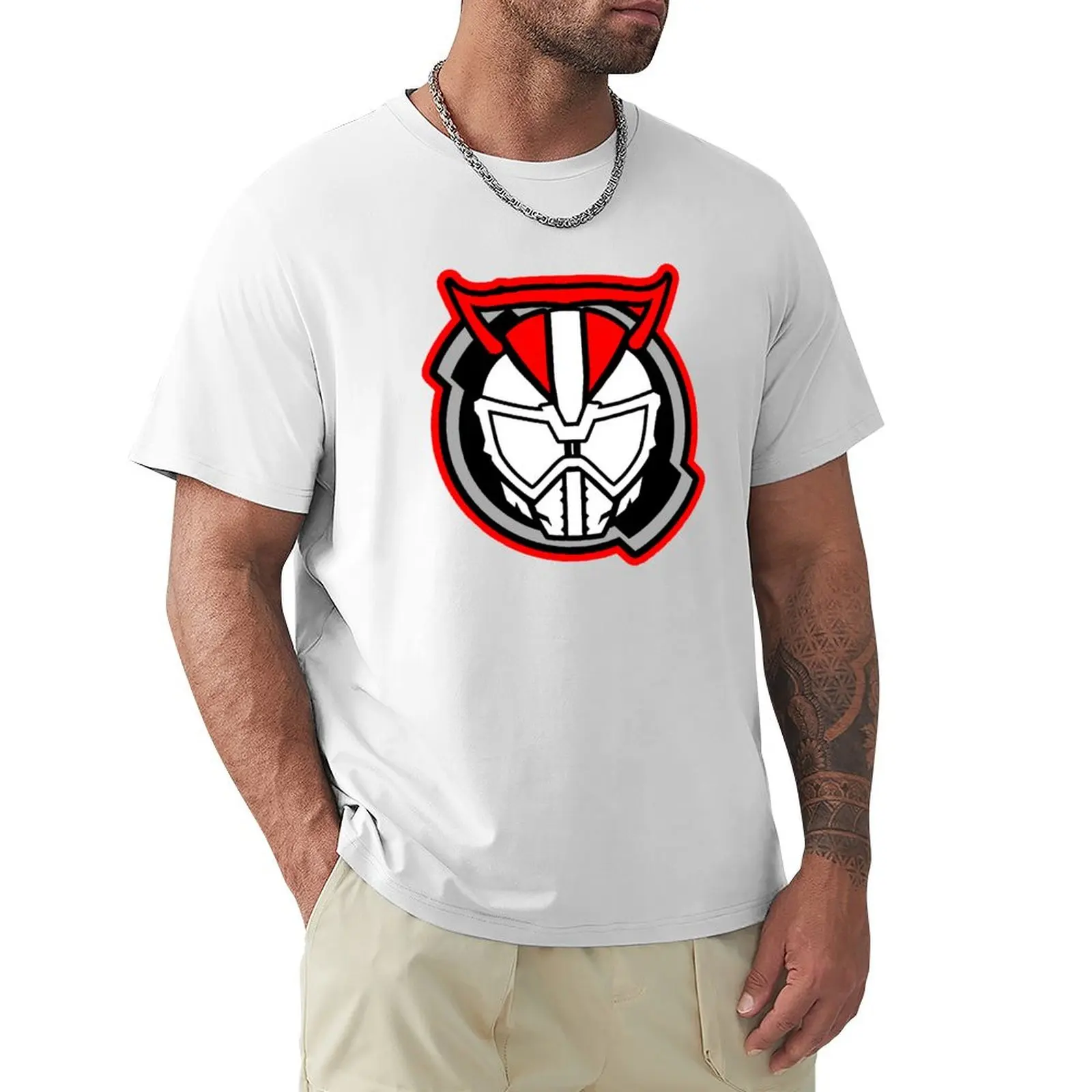 Takeshi camiseta hongo kamen rider para hombre, camisa de entrenamiento de moda coreana, tops de verano