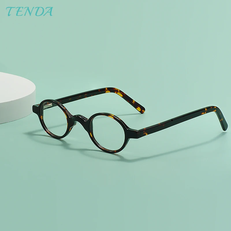 

Oval Full Rim Fashion Men And Women Small Optical Glasses Frame With Spring Hinge For Prescription Lens