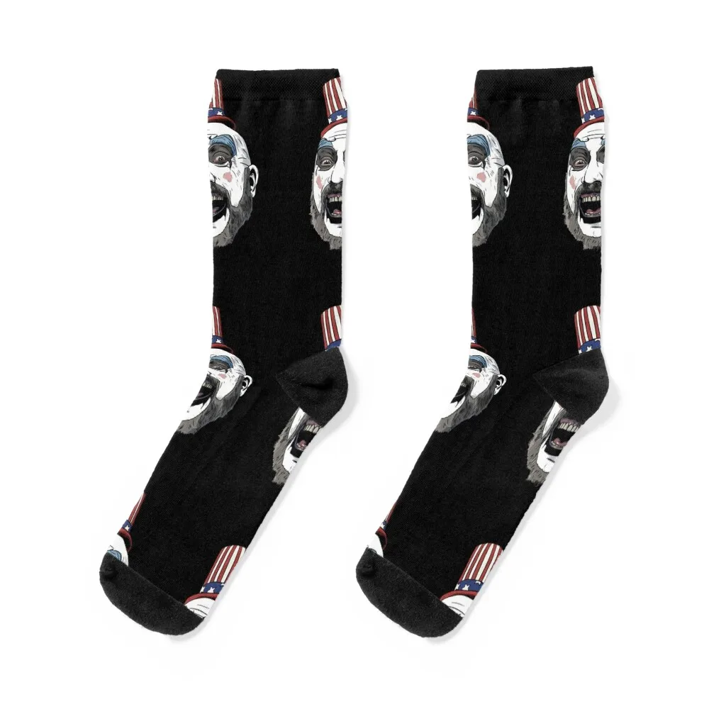 

Captain Spaulding Socks Toe sports basketball luxe Crossfit Socks Woman Men's
