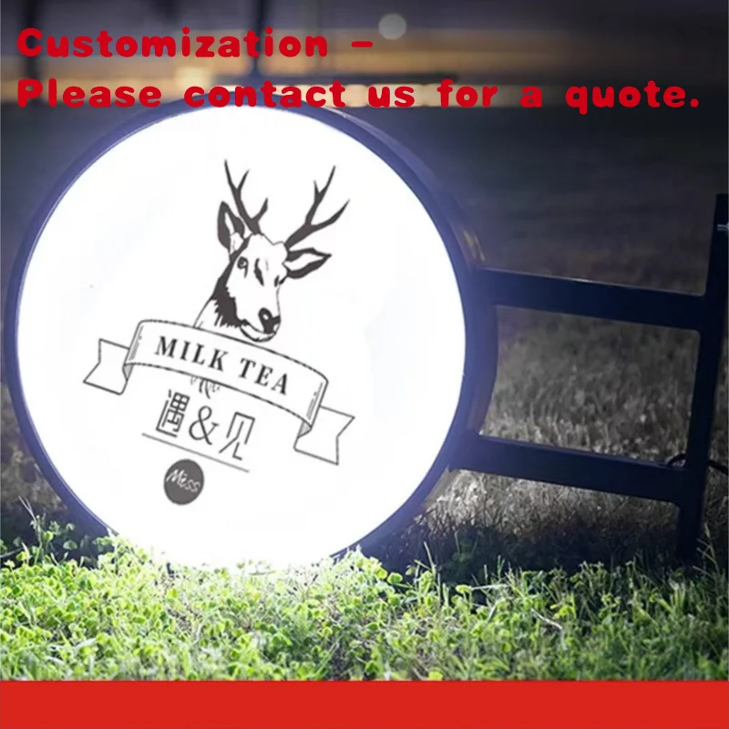 

custom.Custom 3D Acrylic LED Light Box with Shop Circular LED Advertising Sign Effective Business Promotion