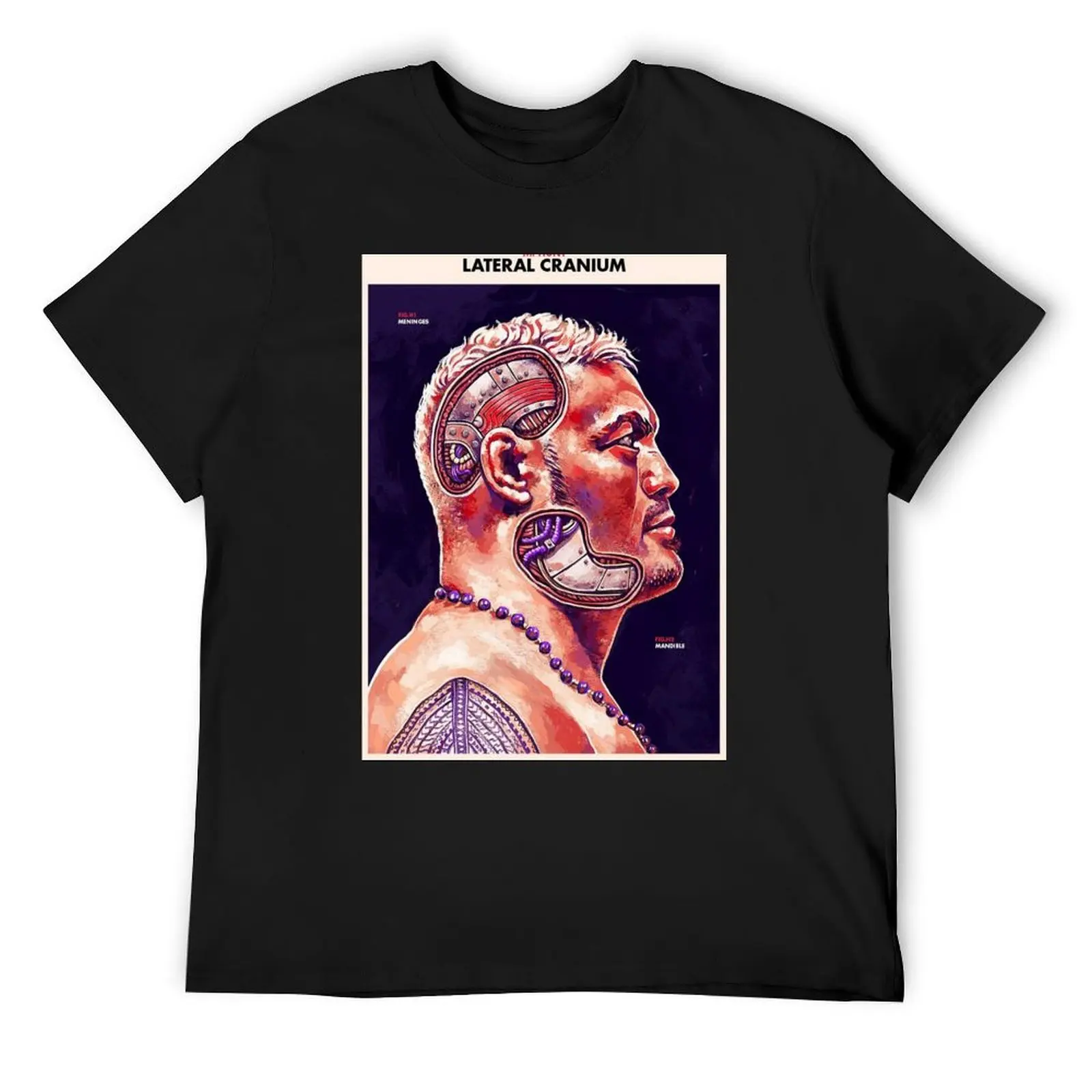 Mark Hunt - Lateral Cranium T-Shirt man t shirt sports fans tops street wear workout shirts for men