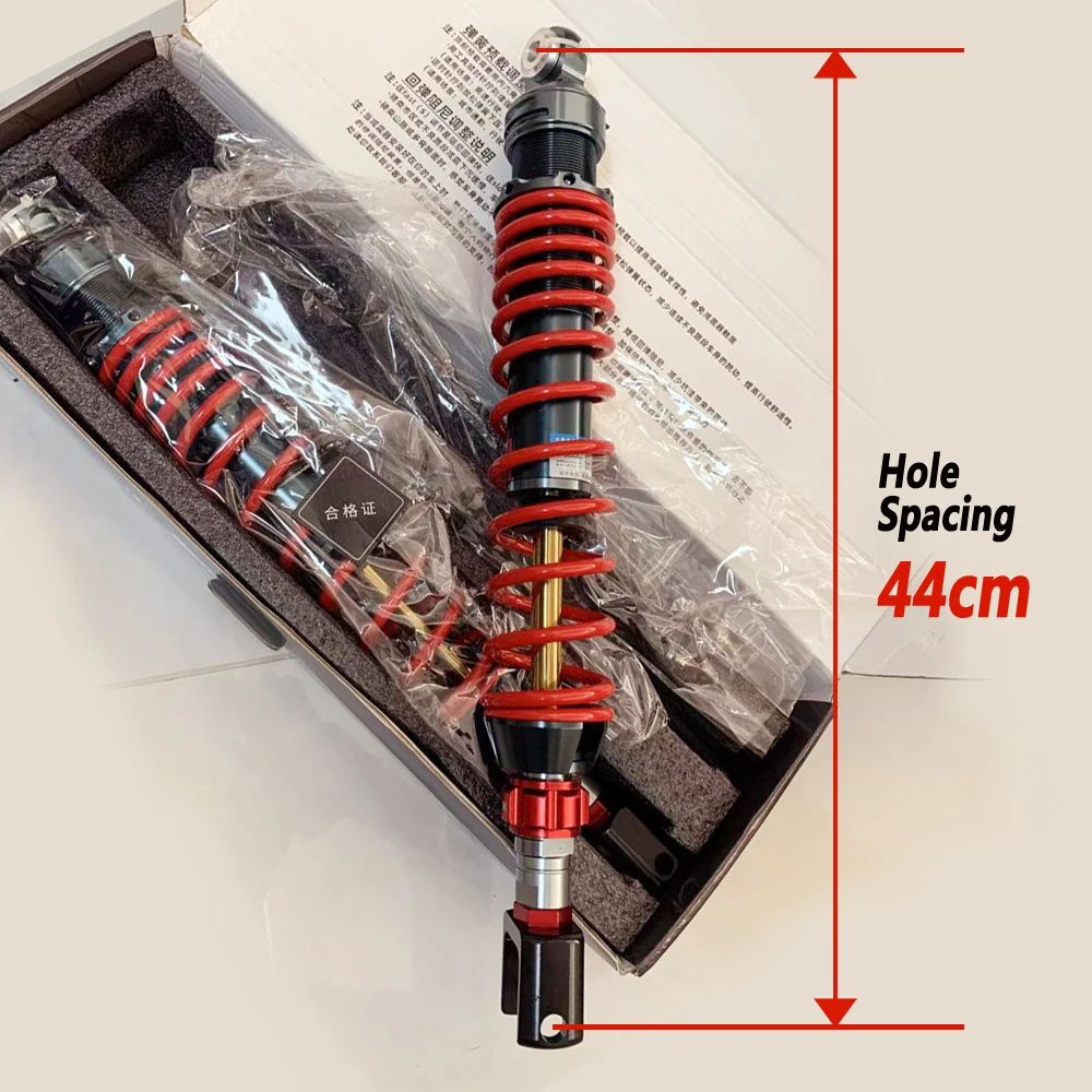 Bold Shaft Core Real Shock For QJMOTOR FORT 4.0 FORT 350 GS/GT Soft Hard Adjustable Damping Long Stroke 110mm Rear Suspension